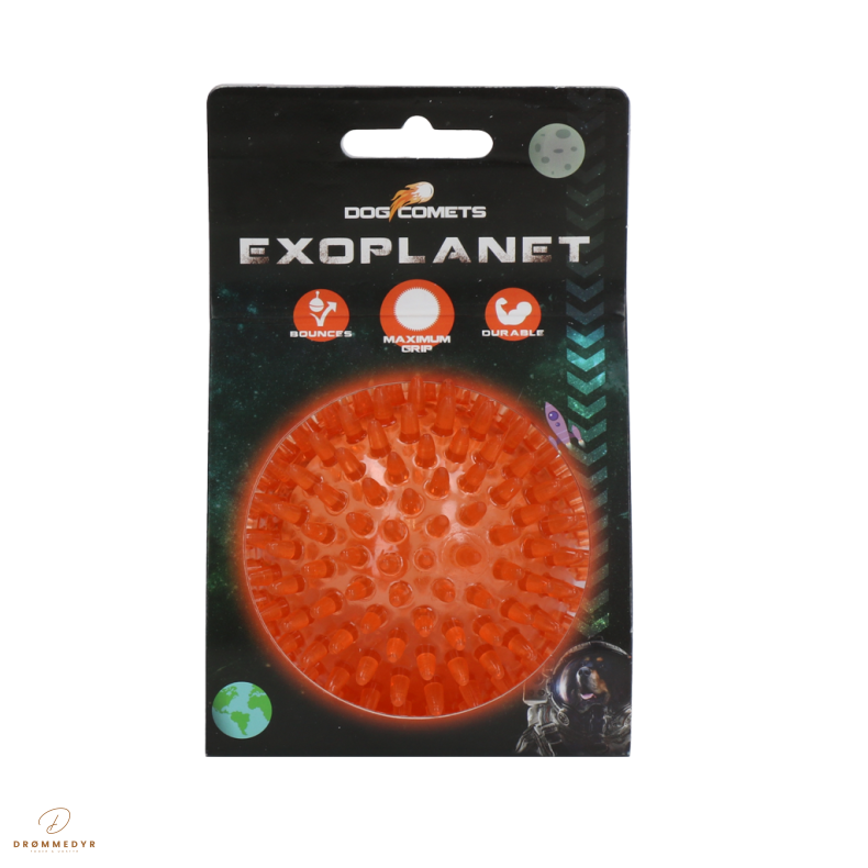 Dog Comets Exoplanet Spiky Ball M Orange