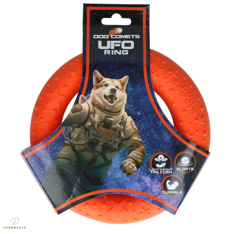Dog Comets UFO Ring Orange