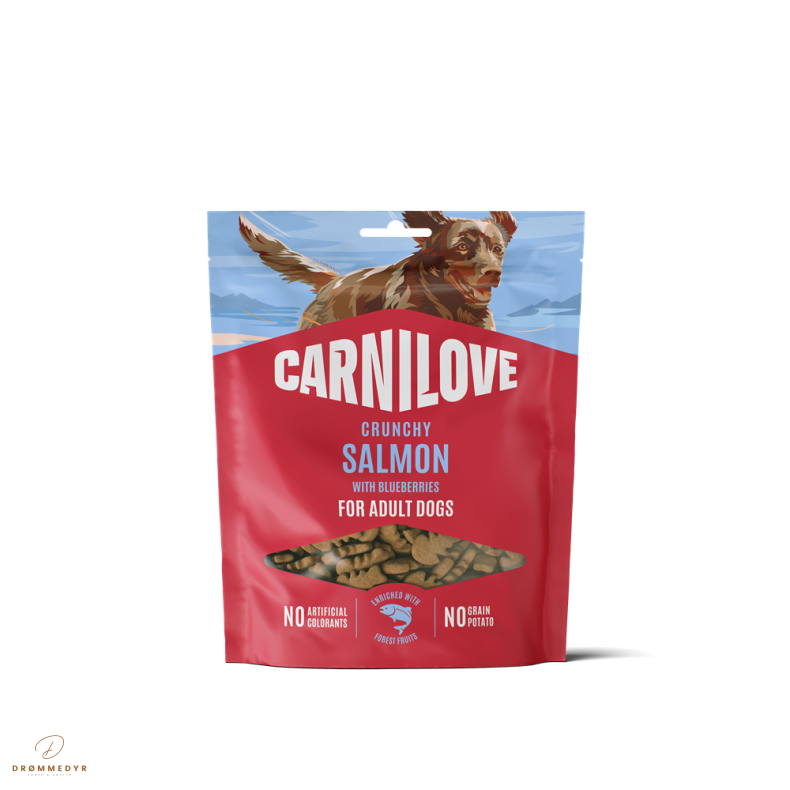 Carnilove Godbidder Crunchy Snack Laks &amp; Bl�b�r 200 g