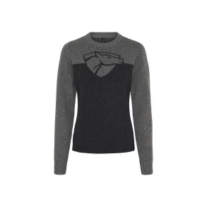 Catago Nebraska LS Y strik Gr� Melange