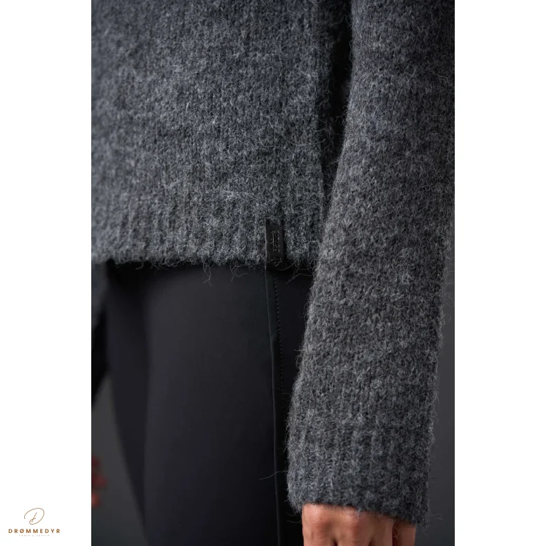 CATAGO Valerie strik pullover M�rkegr� Melange