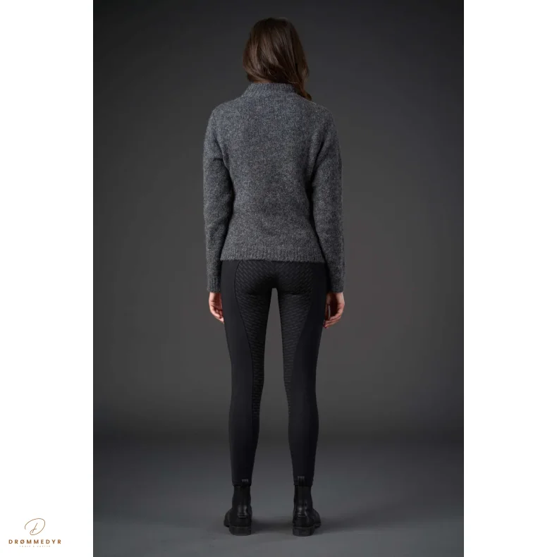 CATAGO Valerie strik pullover M�rkegr� Melange