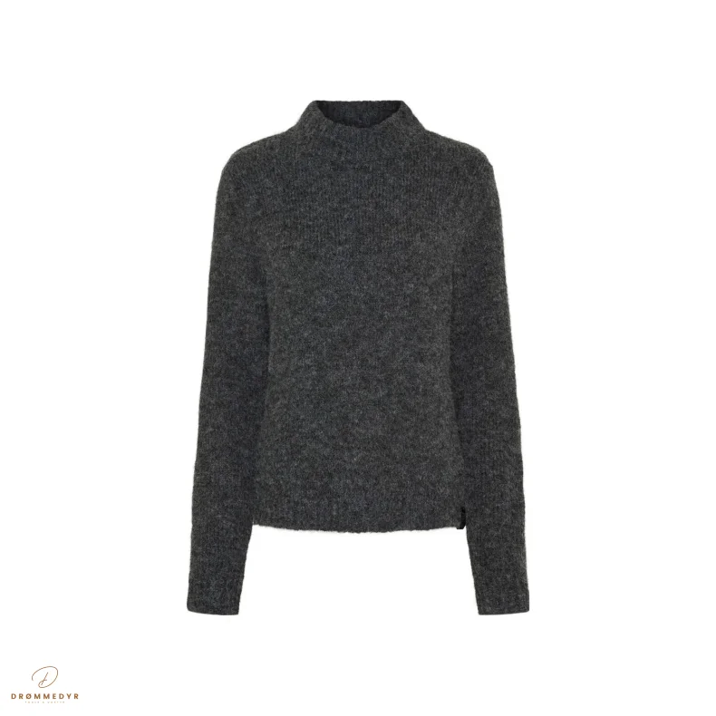 CATAGO Valerie strik pullover M�rkegr� Melange