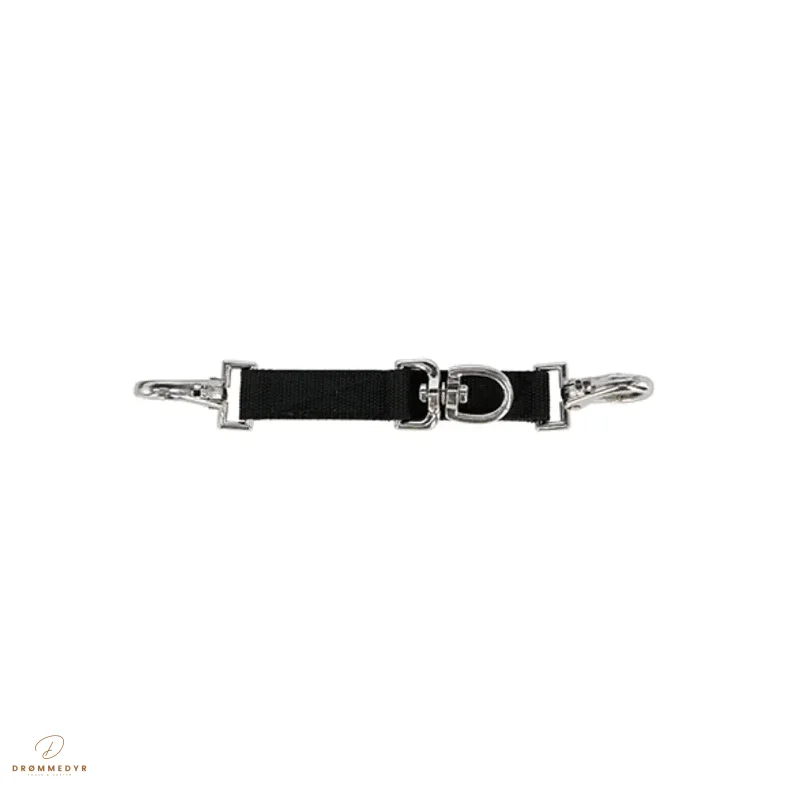 Deltaclips til longering i nylon sort