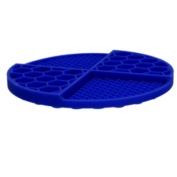 Eat Slow Live Longer Lick Mat Dimensions Circle Bl�