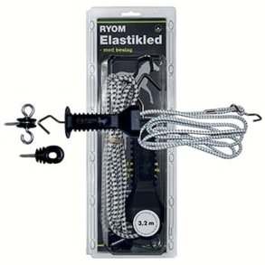 ELASTIKLED M/BESLAG 3,2 M