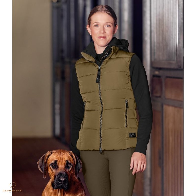 ELT Winter Leightweight Vest Oxford, Khaki