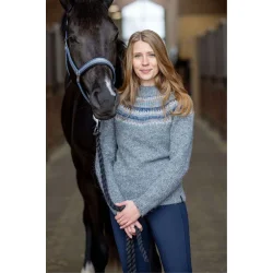 Equipage Washington strik M�rkegr� Melange