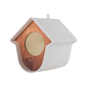 Singing Friend Evie foderhus til peanutbutterglas hvid 15*13*17cm