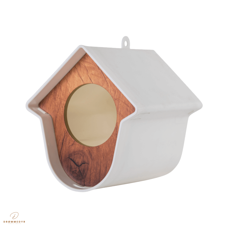 Singing Friend Evie foderhus til peanutbutterglas hvid 15*13*17cm