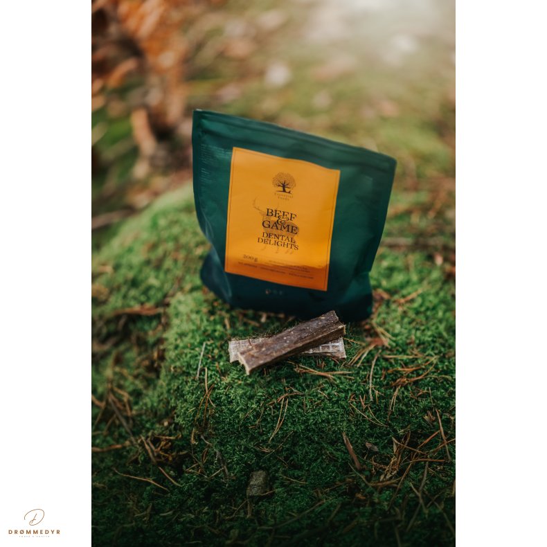 ESSENTIAL GRAIN-FREE BEEF &amp; GAME DENTAL DELIGHTS 200g