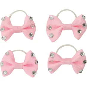 HG Show bows m. krystal pink, 20 stk.