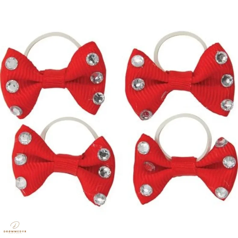 HG Show bows m. krystal r�d, 20 stk.