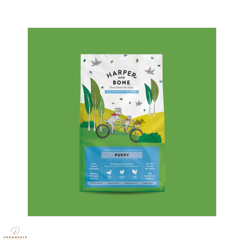 Harper &amp; Bone Flavours Of The Farm - Hvalpefoder - 2 kg 