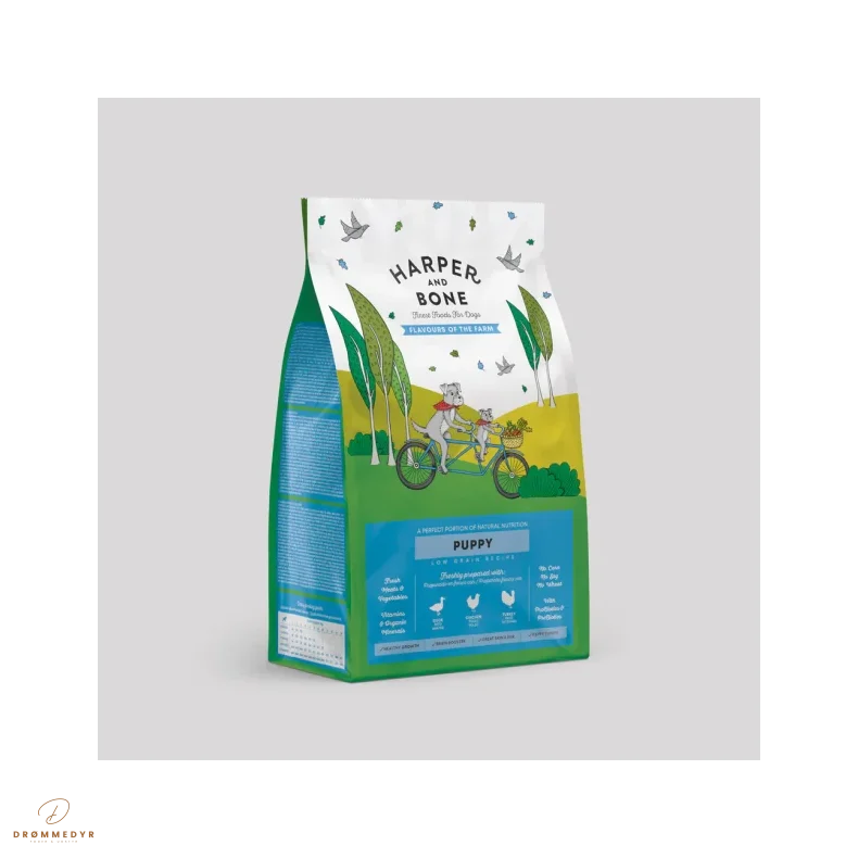 Harper &amp; Bone Flavours Of The Farm - Hvalpefoder - 2 kg 