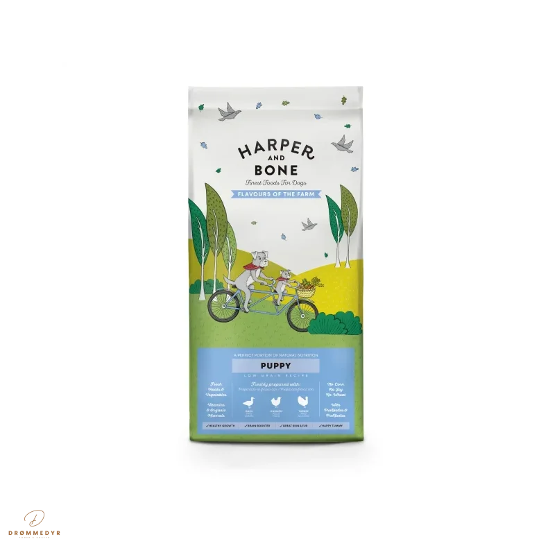 Harper &amp; Bone Flavours Of The Farm - Hvalpefoder - 2 kg 