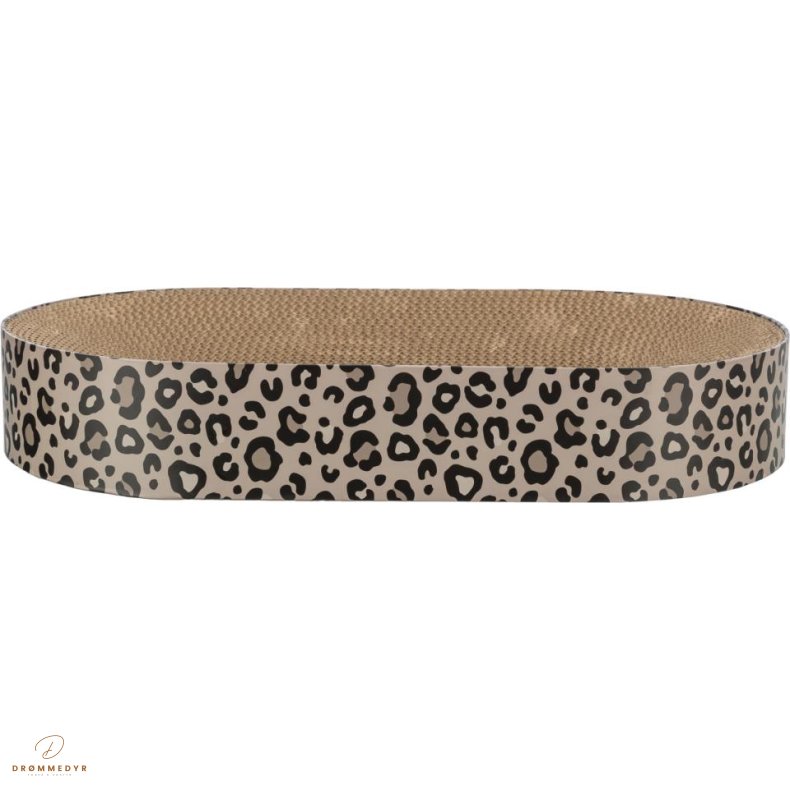 Leo Scratching Bed, cardboard, catnip, 63 � 10 � 35 cm,brown