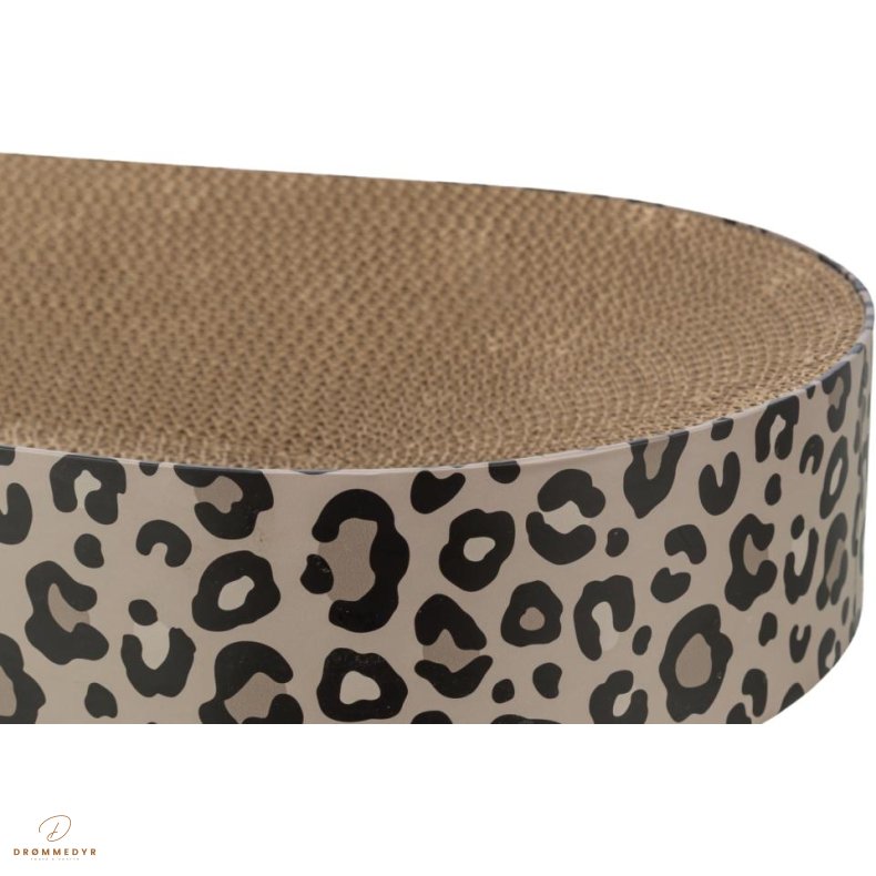 Leo Scratching Bed, cardboard, catnip, 63 � 10 � 35 cm,brown