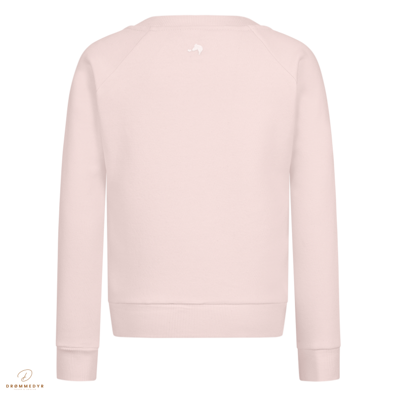 Lucky Marla crew neck sweater, kids, pale pink