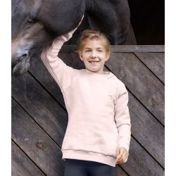 Lucky Marla crew neck sweater, kids, pale pink