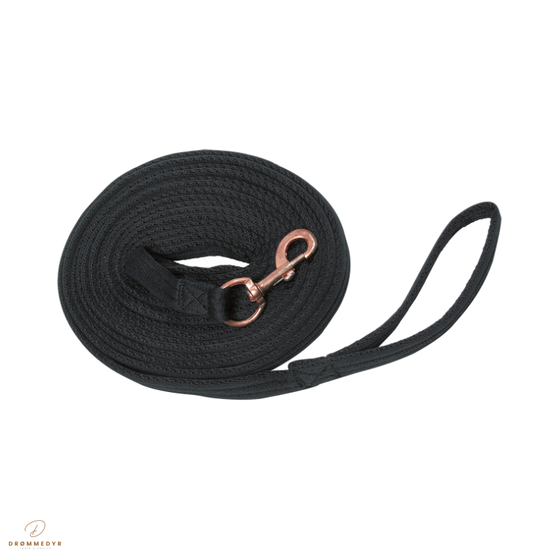 Lunge line Ros�, black