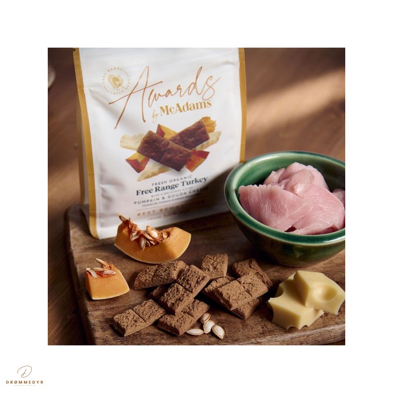 McAdams Tasty Treats Kalkun &amp; gr�skar 150g