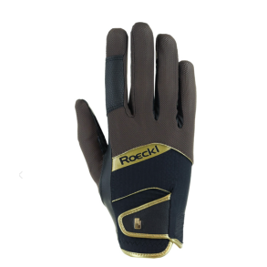 Roeckl Millero handske Darkmocha/Black