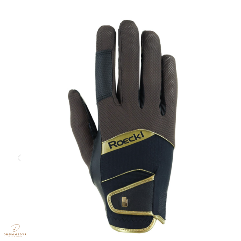 Roeckl Millero handske Darkmocha/Black