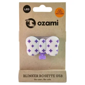 Ozami LED-blinklys Sl�jfe Lilla