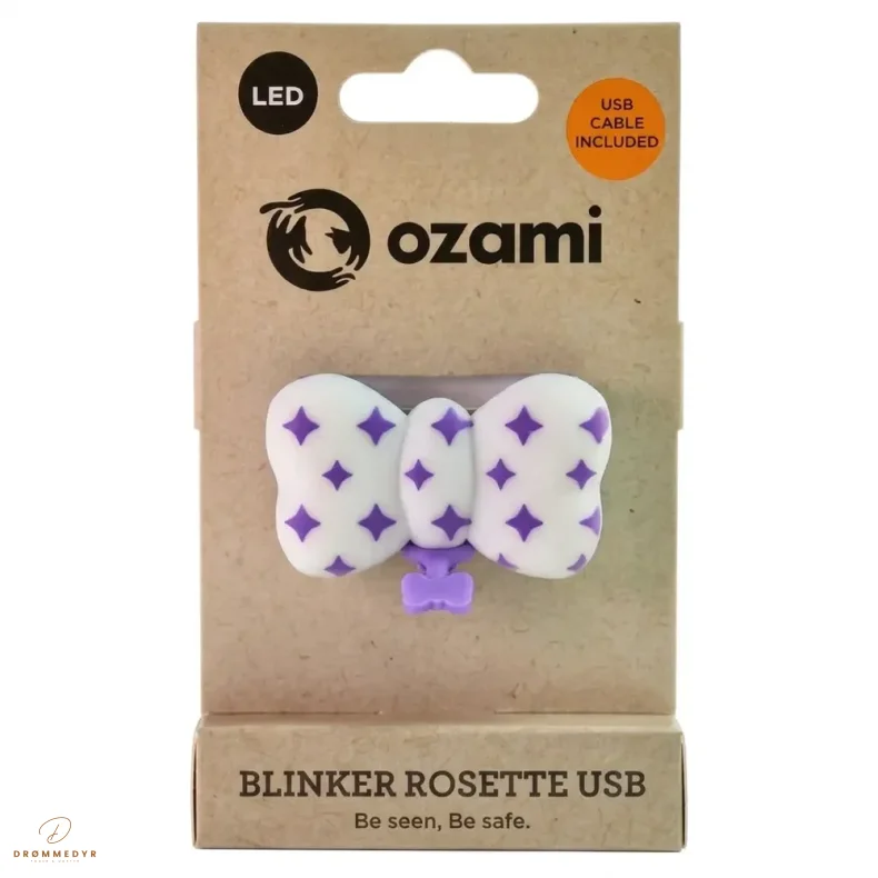 Ozami LED-blinklys Sl�jfe Lilla