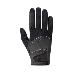 Roeckl Millero handske Black/Volcanic