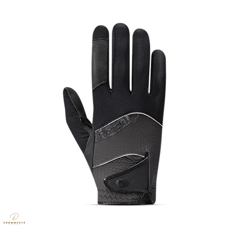 Roeckl Millero handske Black/Volcanic