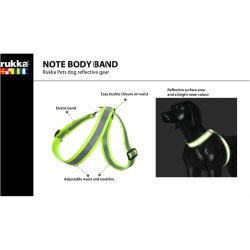 Rukka Note Body Band XS/S Gul