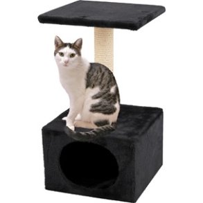 SCRATCH POLE SASSIERE BLACK30x30x55CM