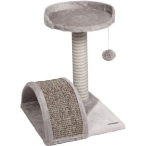 SCRATCHING TREE CHARLTON GREY 40x41x45CM