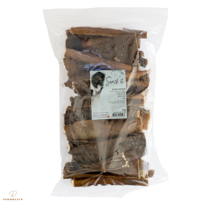 Snack'it Vildsvinehud 1 kg