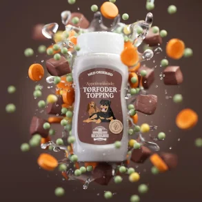 T�rfoder Topping med Okse