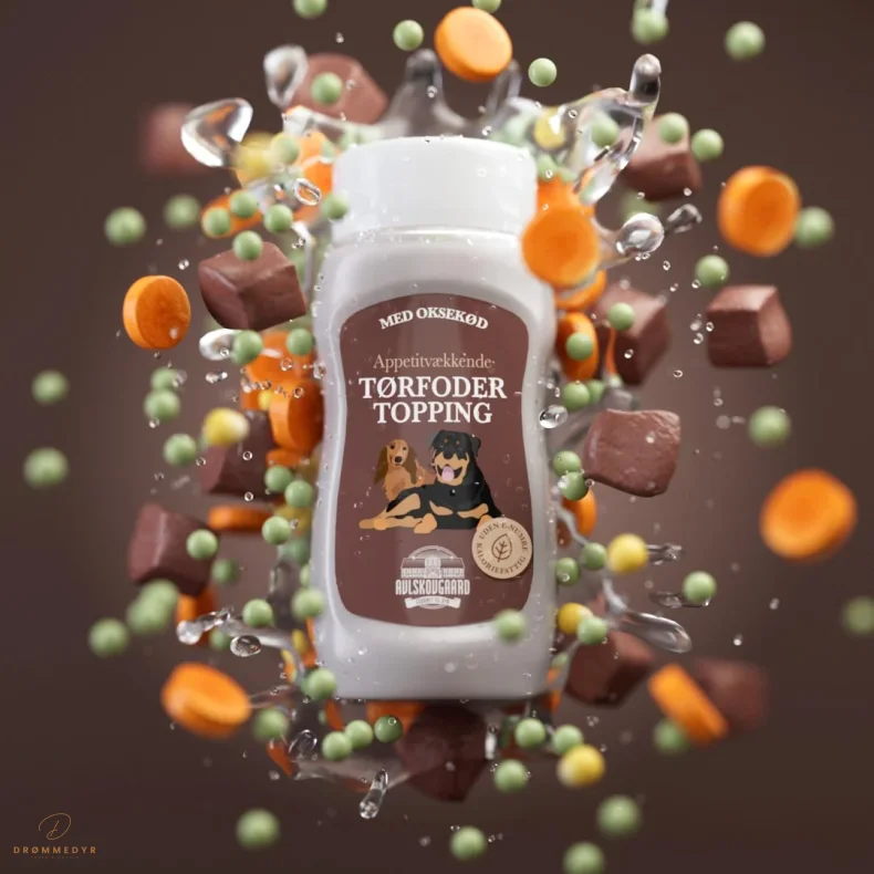 T�rfoder Topping med Okse
