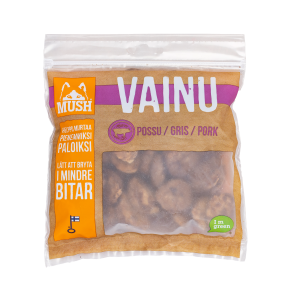 MUSH Gris Trningsgodbidder 150 gram