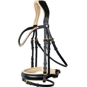 Waldhausen Bridle X-Line Ivory, black, Full