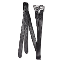 Leather Stirrups soft, X-Line, black