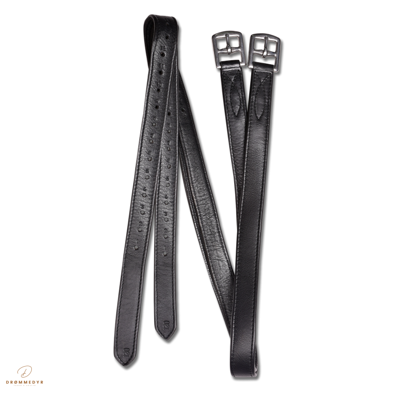Leather Stirrups soft, X-Line, black
