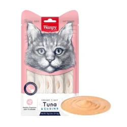 Wanpy Cat Creamy Lickable Treat - Tuna &amp; Shrimp 70g