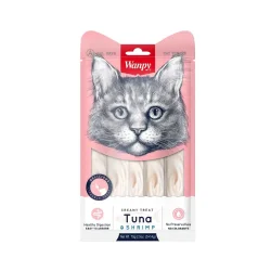 Wanpy Cat Creamy Lickable Treat - Tuna &amp; Shrimp 70g