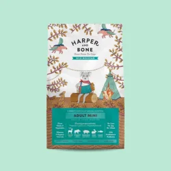 Harper &amp; Bone Wild Mountain - Kornfrit voksen hundefoder til sm� hunde - 2 kg 