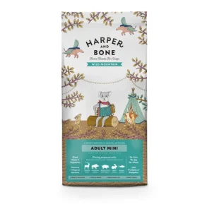 Harper & Bone Wild Mountain - Kornfrit voksen hundefoder til sm� hunde - 2 kg 