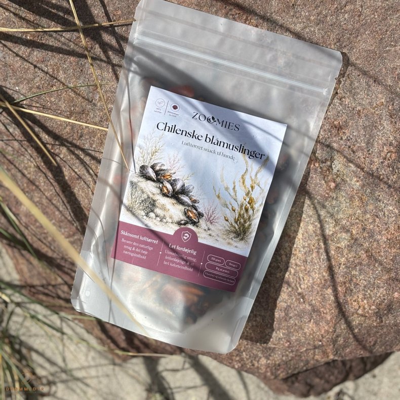 Zoomies Chilenske Bl�muslinger - 100 g 