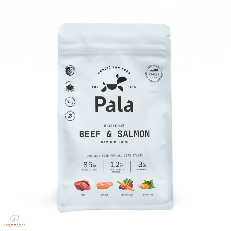 Pala Recipe no. 3 - Okse &amp; Laks - 1 Kg