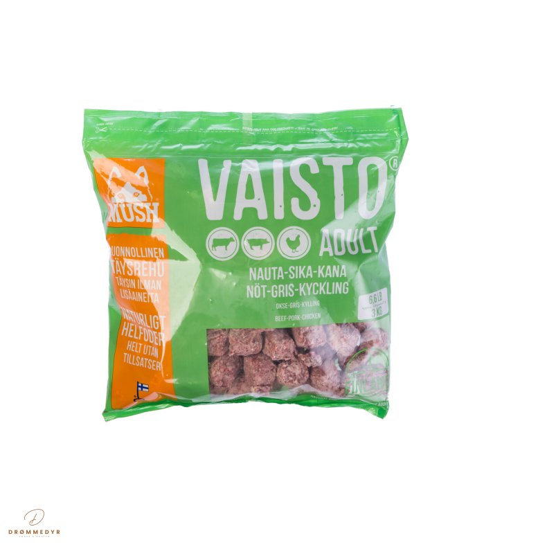 MUSH - Okse Gris Kylling 3 Kg