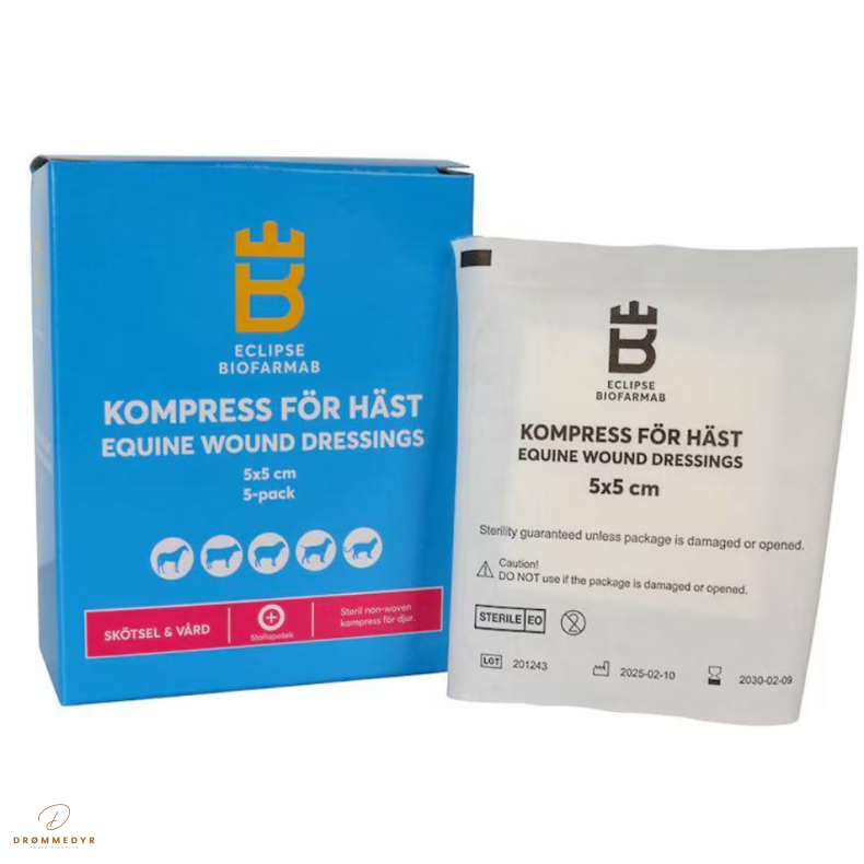 Eclipse Biofarmab Kompress 5x5 cm 5-pack